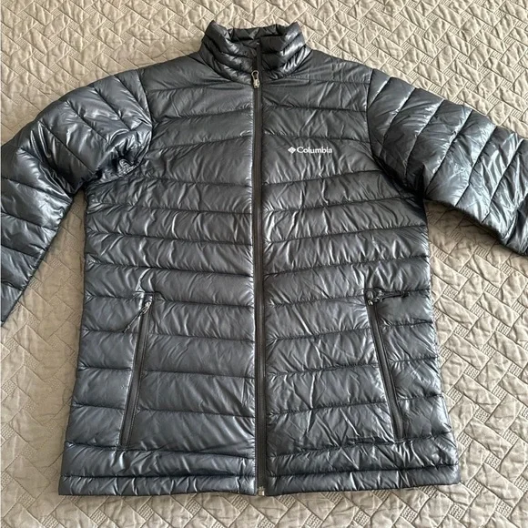 Mens Columbia Omniheat jacket 860TD Size S Black